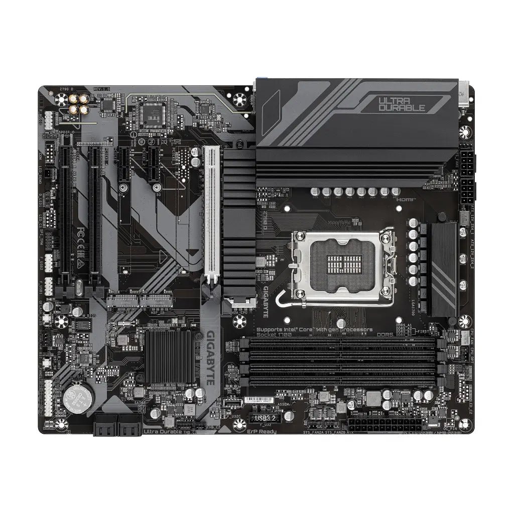 Gigabyte Z790 D Intel Z790 LGA1700 DDR5 ATX Motherboard for 12th, 13th, and 14th Gen Intel Core Processors