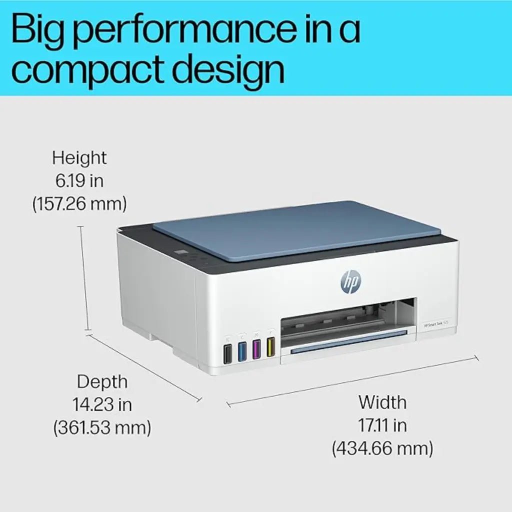 HP Smart Tank 525 All-in-One Ink Tank Colour Printer with Print, Copy, and Scan Functionality