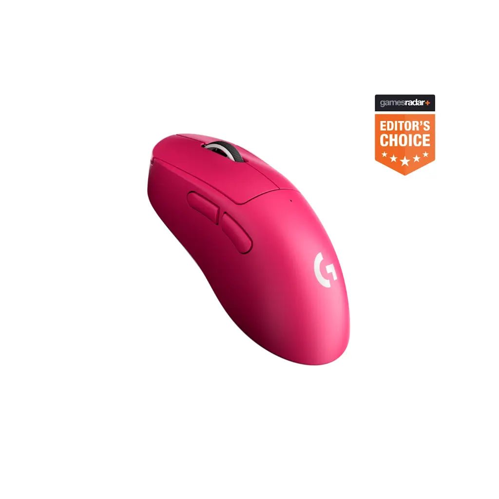 Logitech G PRO X Superlight 2 DEX Wireless Gaming Mouse, 44K DPI Sensor, Lightweight Ergonomic Design - Pink