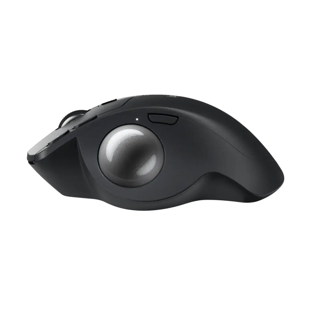 Logitech MX Ergo S Wireless Ergonomic Trackball Mouse with USB-C Charging, Graphite Finish