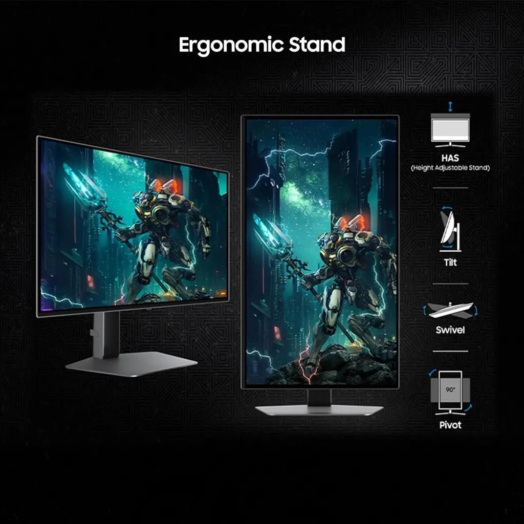 Samsung Odyssey G6 27-inch OLED Gaming Monitor, 2K QHD, 240Hz Refresh Rate, 0.03ms Response Time