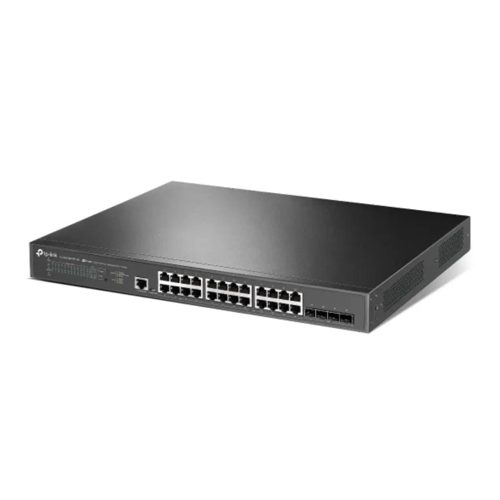 TP-Link JetStream 24-Port L2+ Managed Switch with 2.5G PoE++ and 4x 10G SFP+ Uplinks (TL-SG3428XPP-M2)