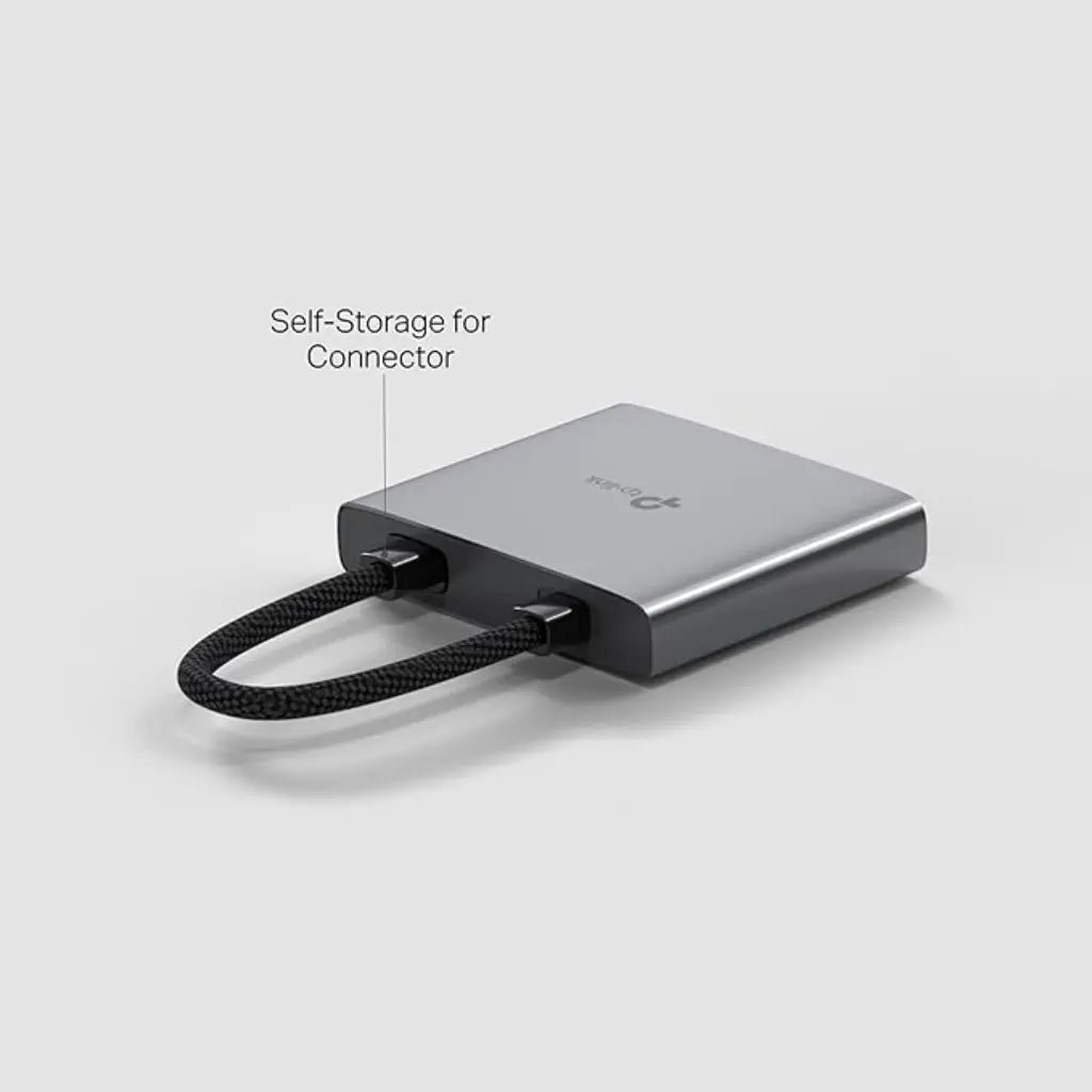 TP-Link UH3020C USB-C 3-in-1 Multiport Adapter with 4K HDMI, 100W Power Delivery, and USB-A 3.0