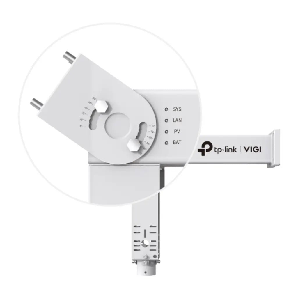 TP-Link VIGI PS20 Solar Power System Controller with 20.8Ah Lithium Battery and IP66 Weatherproof Rating