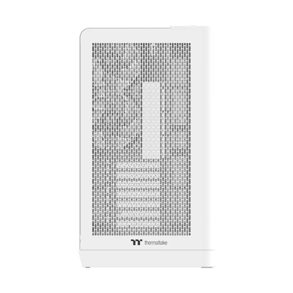 Thermaltake View 390 Air Snow ATX Mid Tower PC Case with Curved Tempered Glass and High-Airflow Mesh Front Panel