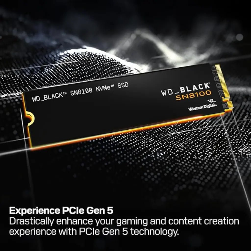 WD_BLACK SN850X 2TB NVMe PCIe Gen5 M.2 2280 Internal Gaming SSD