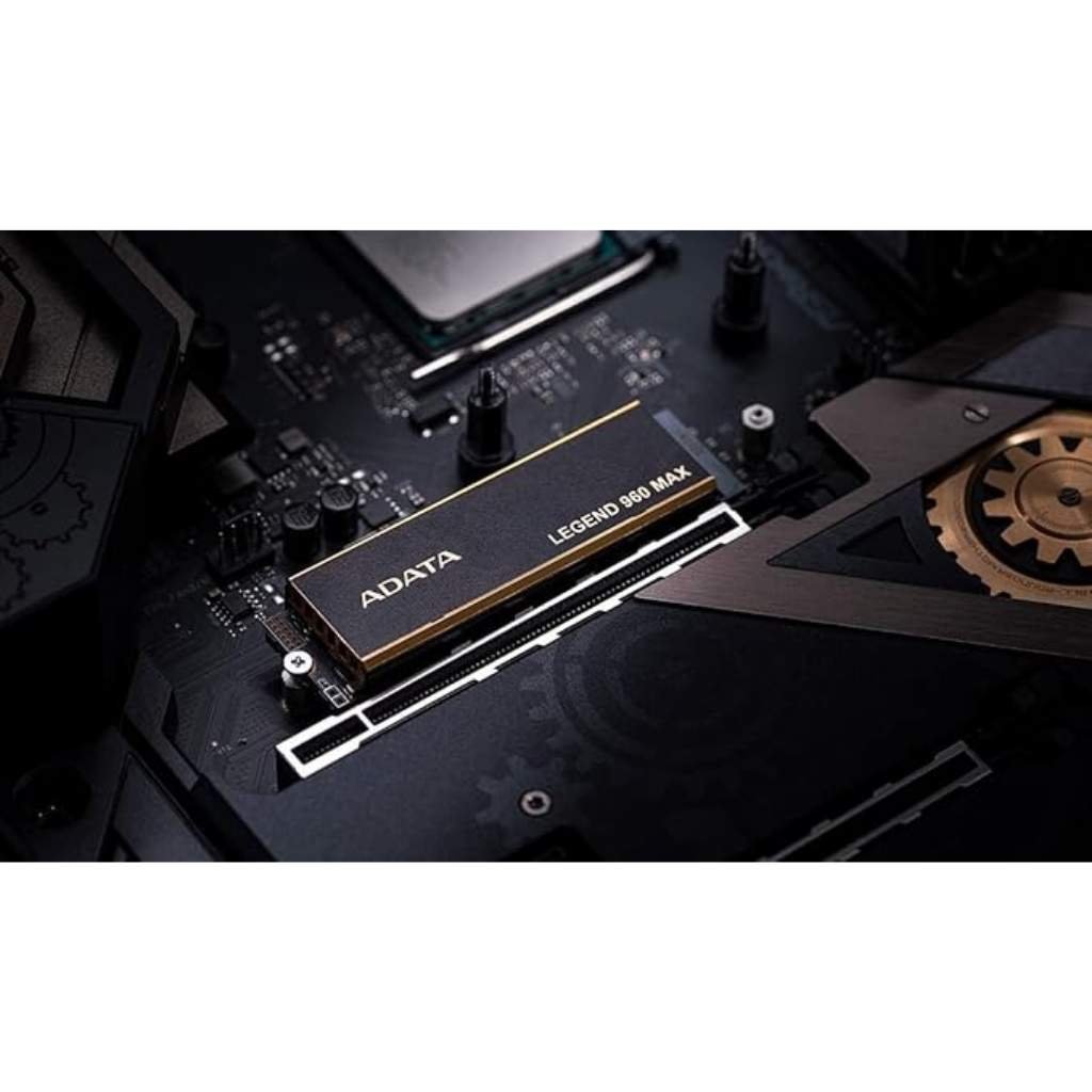 ADATA LEGEND 960 MAX 4TB PCIe Gen4 x4 NVMe 1.4 M.2 2280 Internal SSD with Heatsink for PS5 and PC Gaming