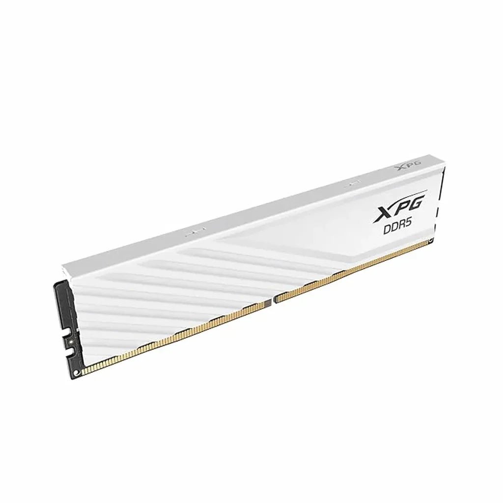 XPG LANCER BLADE 32GB (2x16GB) DDR5 6000MHz CL30 Low-Profile Desktop Memory Kit - White - Intel XMP 3.0 & AMD EXPO Ready