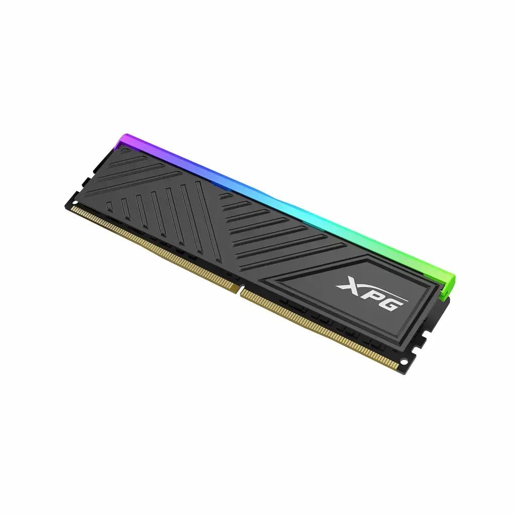 XPG SPECTRIX D35G RGB 64GB (2x32GB) DDR4 3200MHz CL18 Low-Profile Gaming Desktop RAM Kit - Black