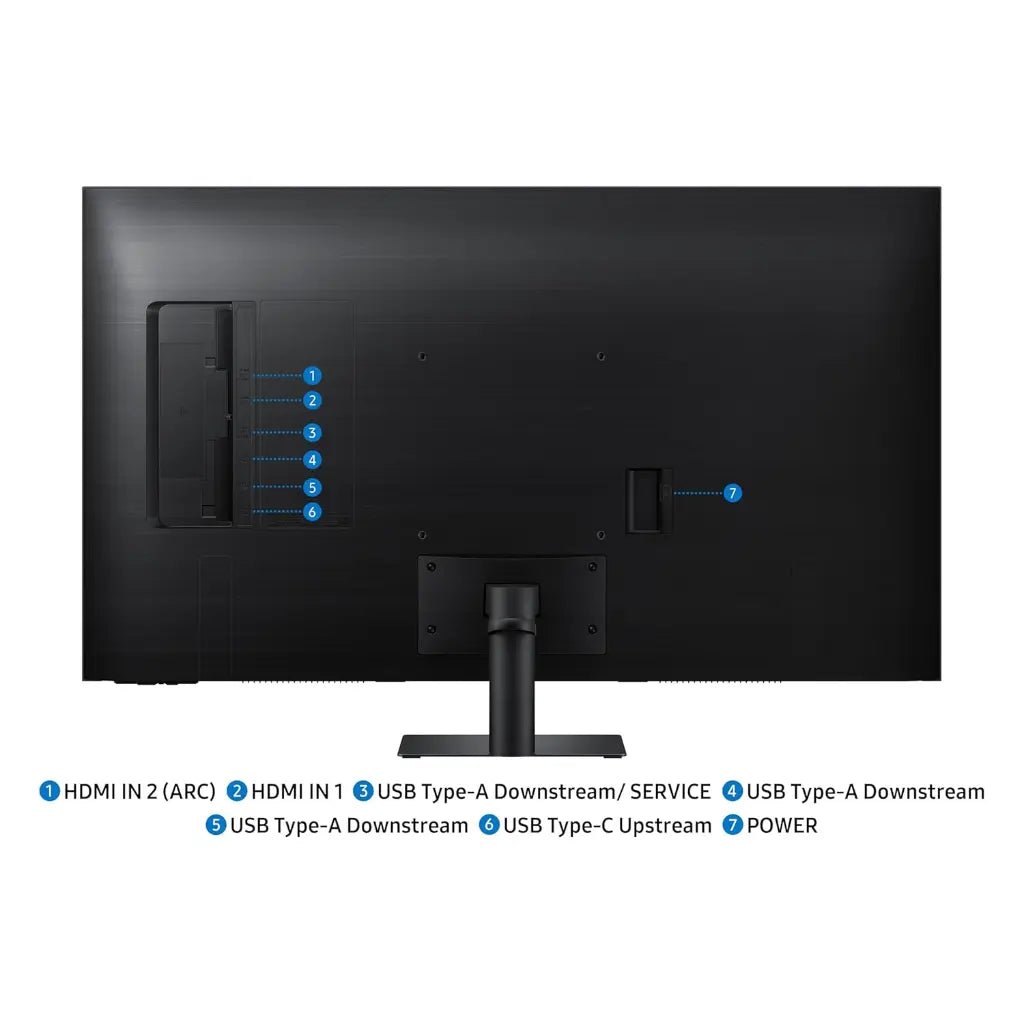 Samsung 43-inch M7 4K UHD Smart Monitor with Integrated Smart TV Apps and Streaming Services