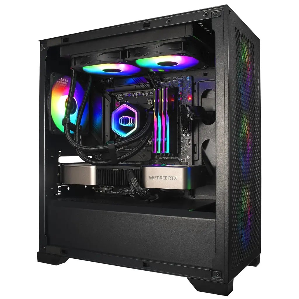 Cooler Master MasterLiquid 240L Core ARGB All-In-One Liquid CPU Cooler - Black