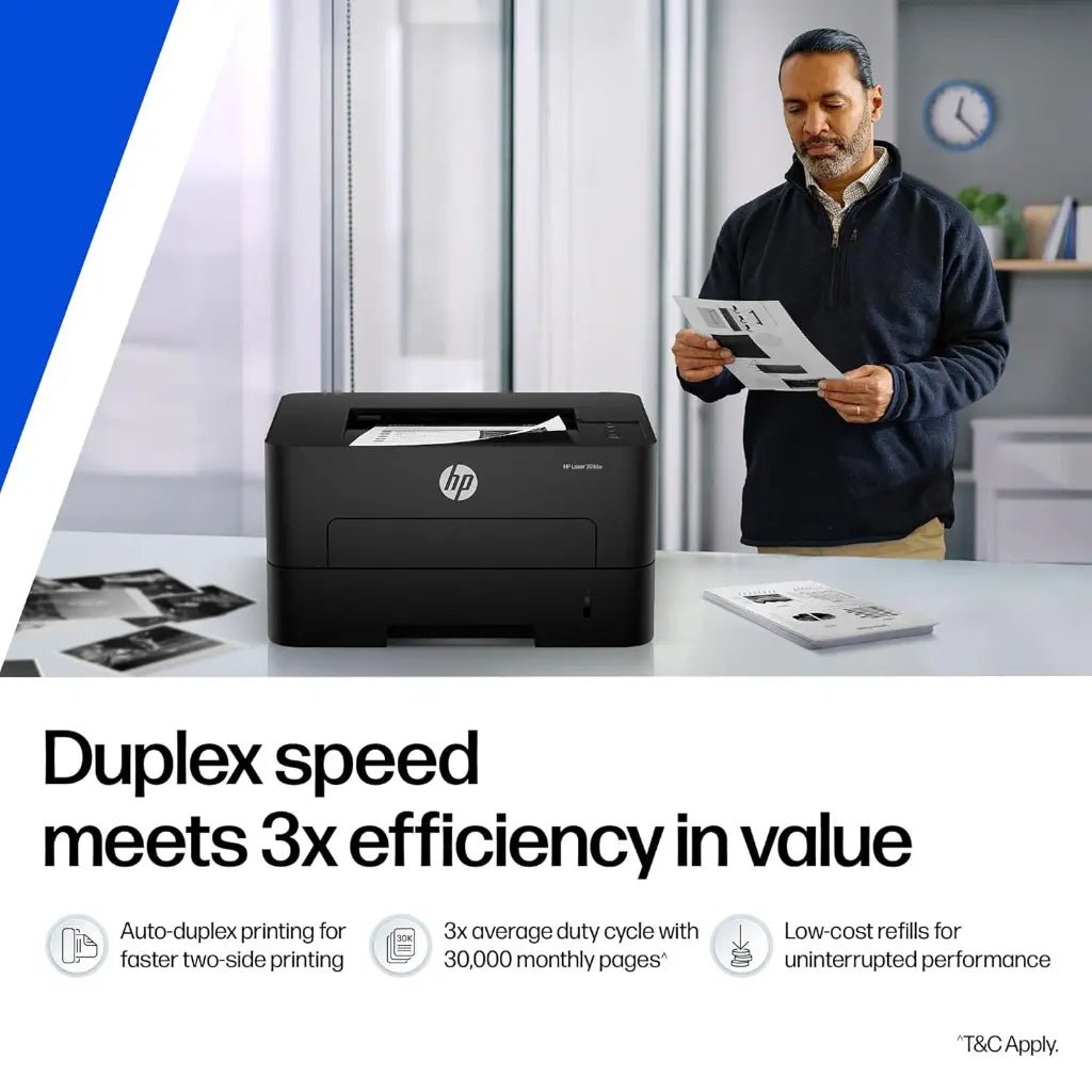 HP LaserJet Pro A58WFA Wireless Monochrome Laser Printer with Automatic Duplex Printing