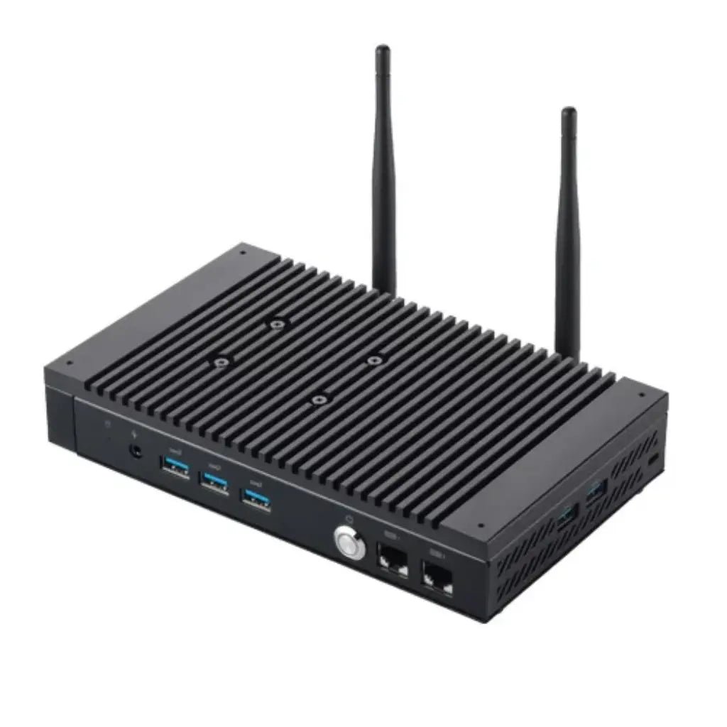 ASUS PL64 B S5052MN 12th Gen Intel Core i5-1235U Fanless Mini PC with WiFi 6E and Triple 4K HDMI Support