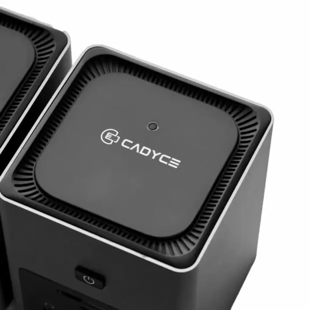 Cadyce CA-2HDQD USB-C Dual HDMI Cube Docking Station with USB 3.0 Hub