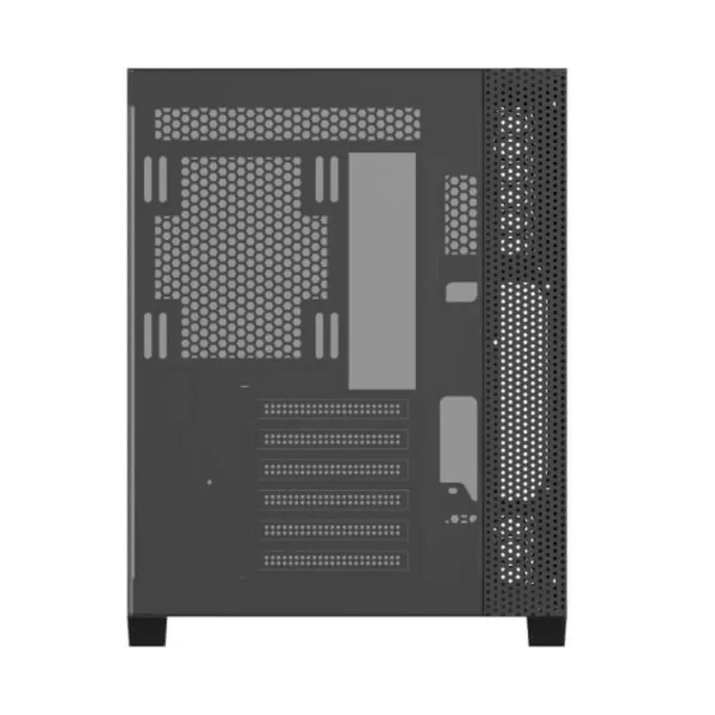 Cooler Master CD600 ARGB ATX Mid Tower Case with Full Transparent Sea-View Design