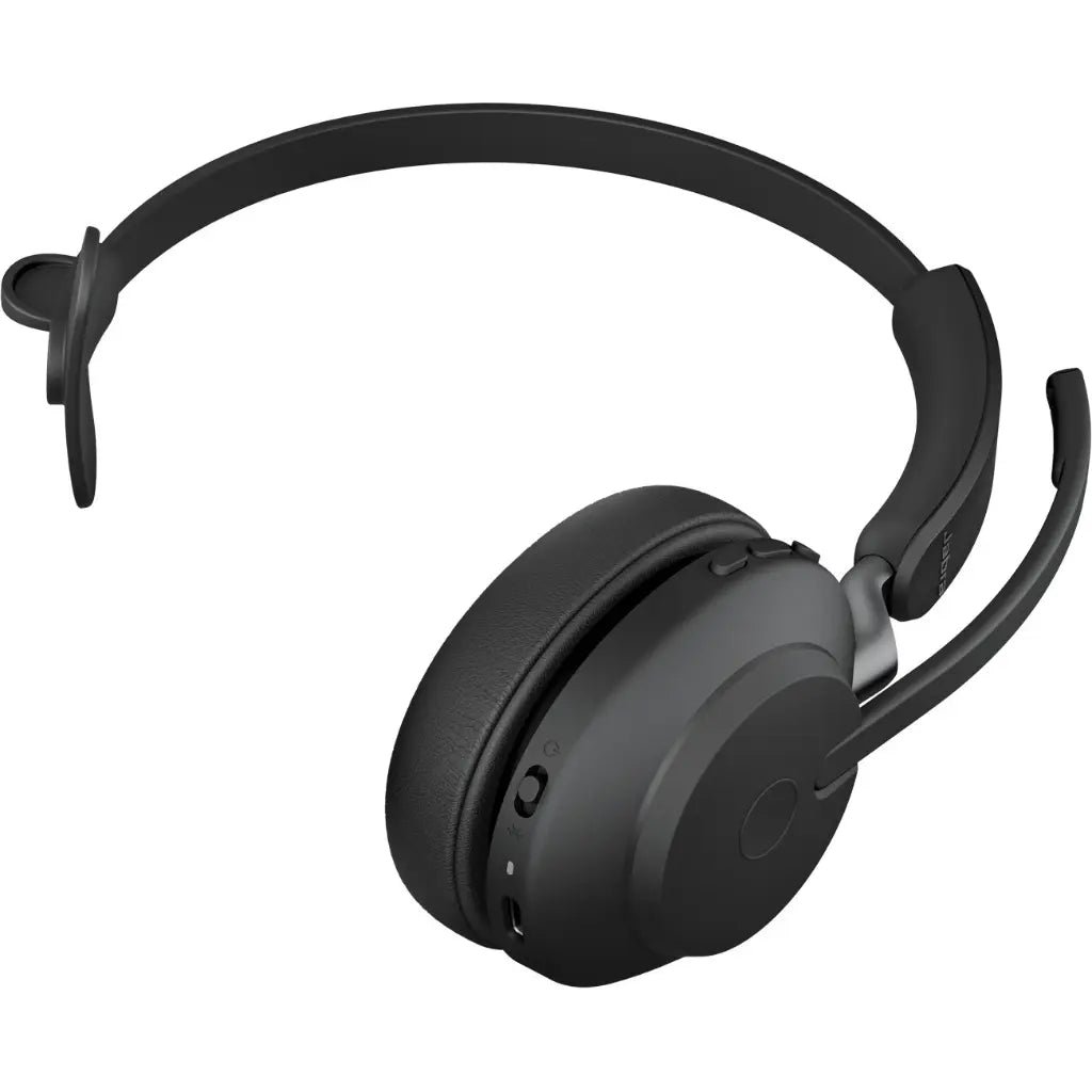 Jabra Evolve2 65 Professional Wireless USB-C UC Mono On-Ear Headset - Black