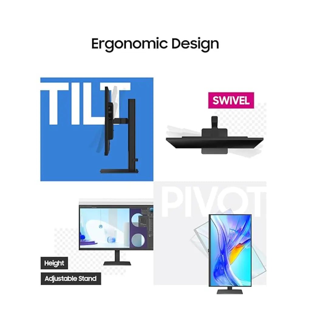 Samsung 37-inch ViewFinity S8 4K UHD Professional Monitor with USB-C Connectivity