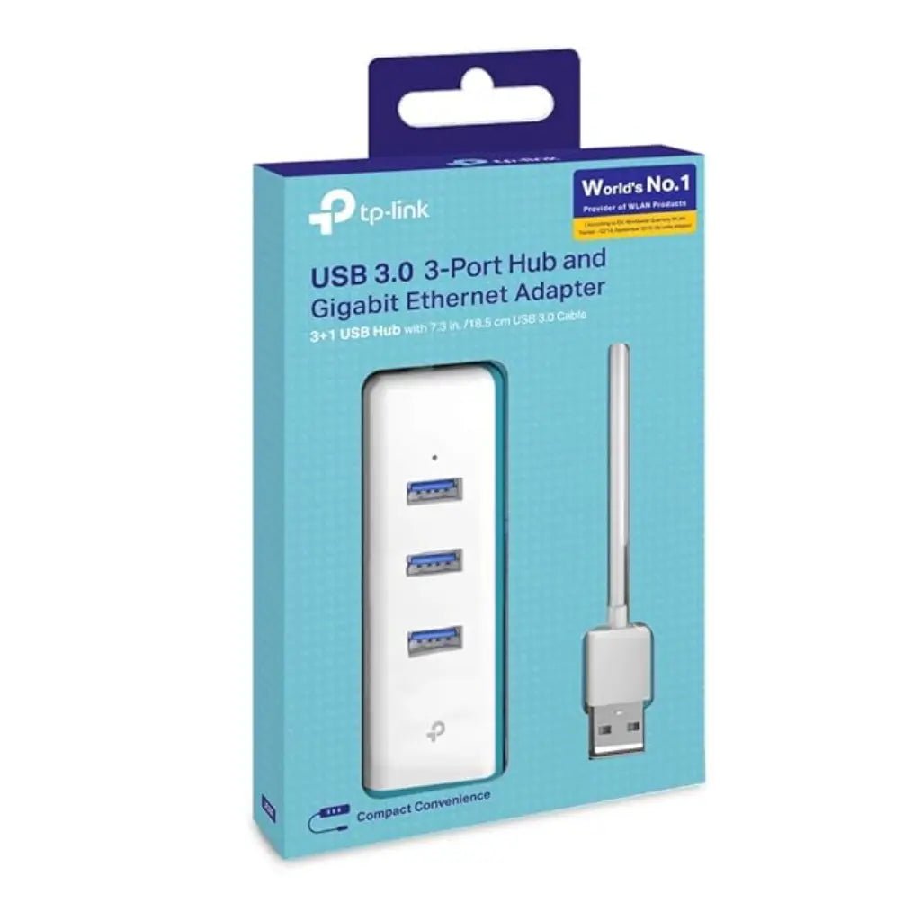 TP-Link UE330 V3 USB 3.0 3-Port Hub and Gigabit Ethernet Adapter