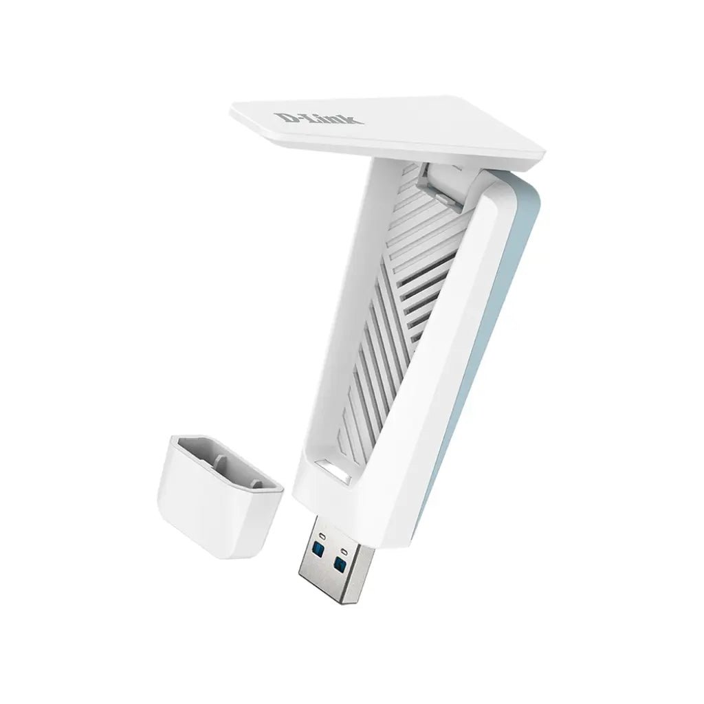 D-Link AX1800 Wi-Fi 6 Dual-Band USB Adapter with MU-MIMO and WPA3 Security