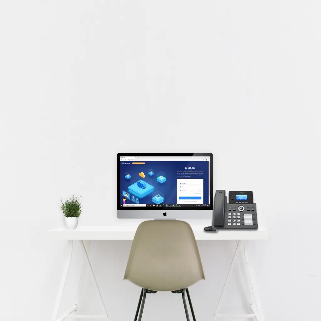 Grandstream GRP2604P 3-Line Essential Gigabit IP Phone with PoE, HD Audio, and GDMS Support