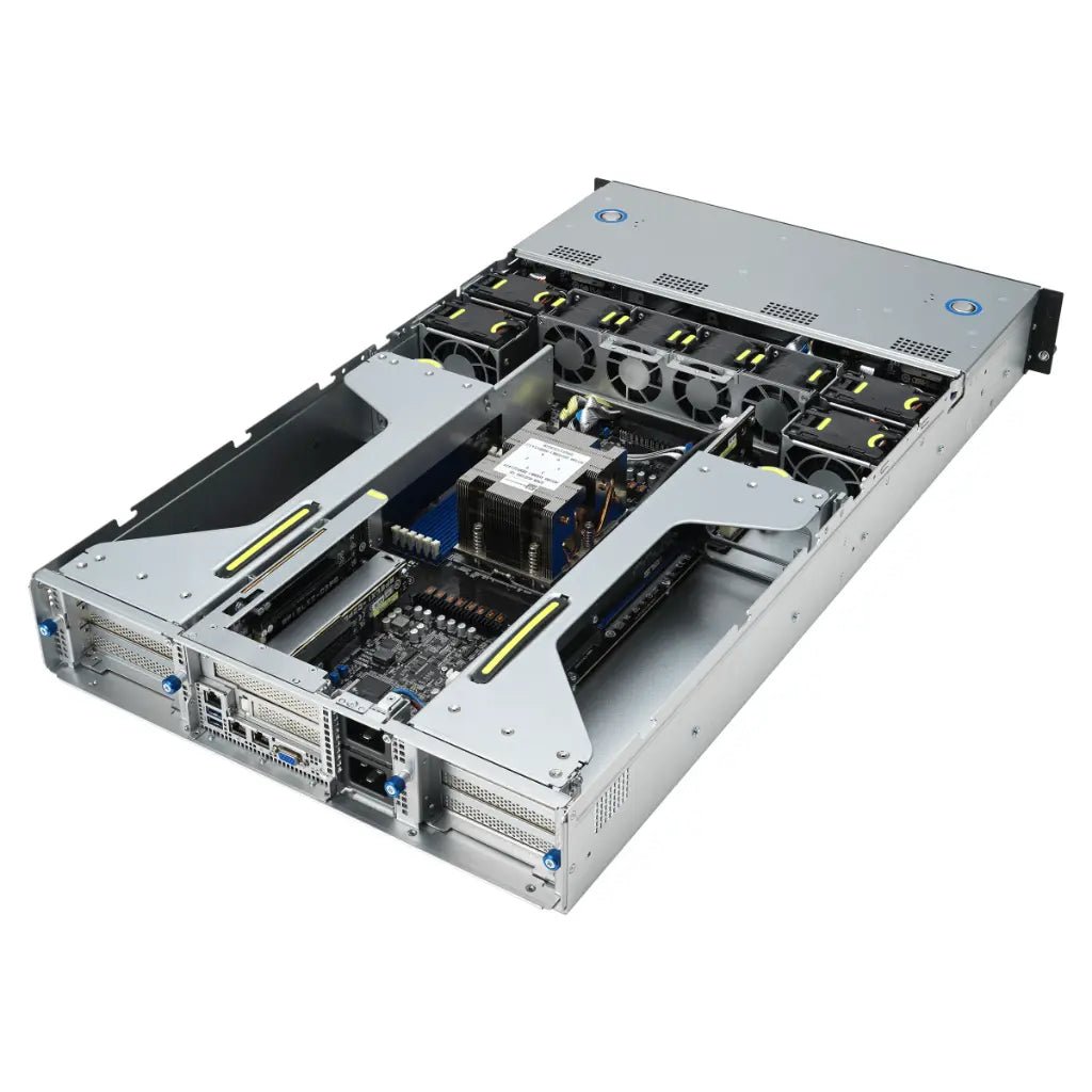 ASUS ESC4000A-E12 2U Rackmount GPU Server Barebone for AMD EPYC 9004/9005 Processors