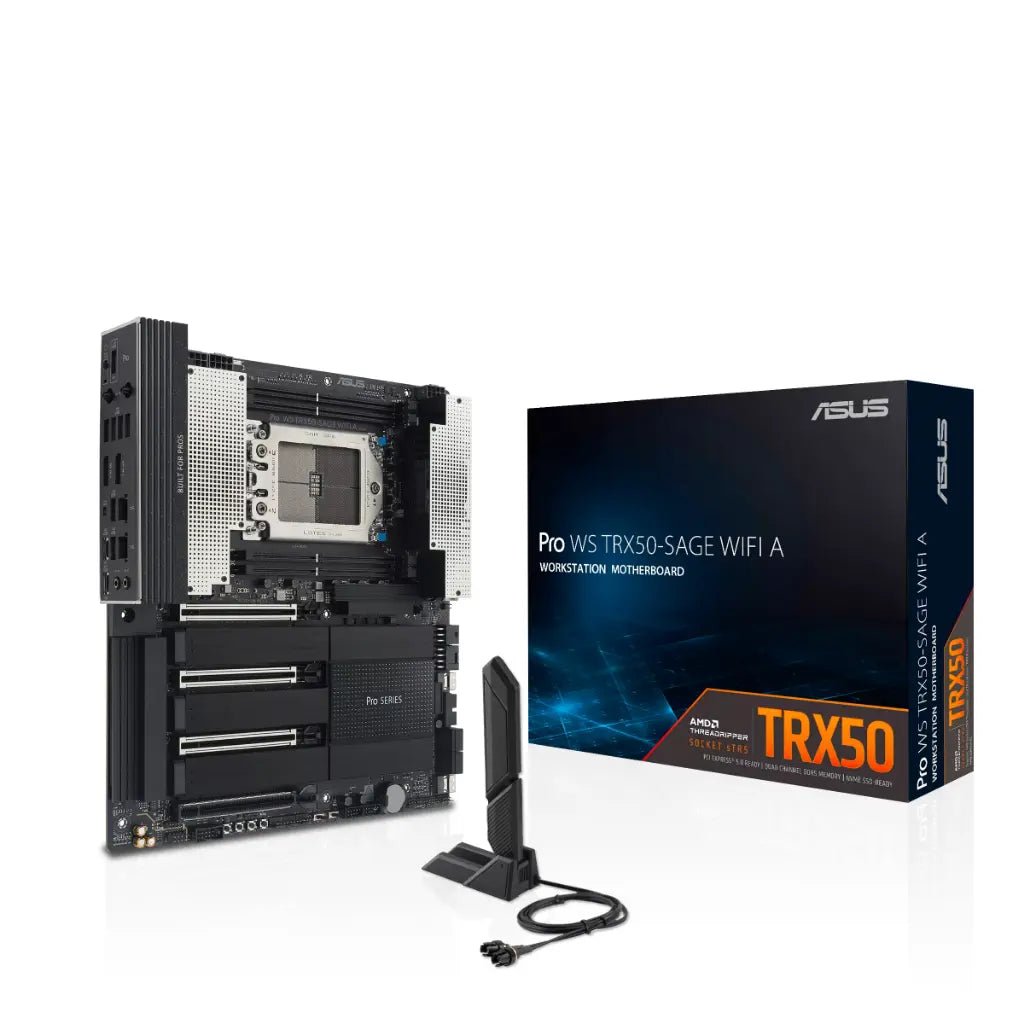 ASUS Pro WS TRX50-SAGE WIFI AMD TRX50 sTR5 SSI CEB Workstation Motherboard
