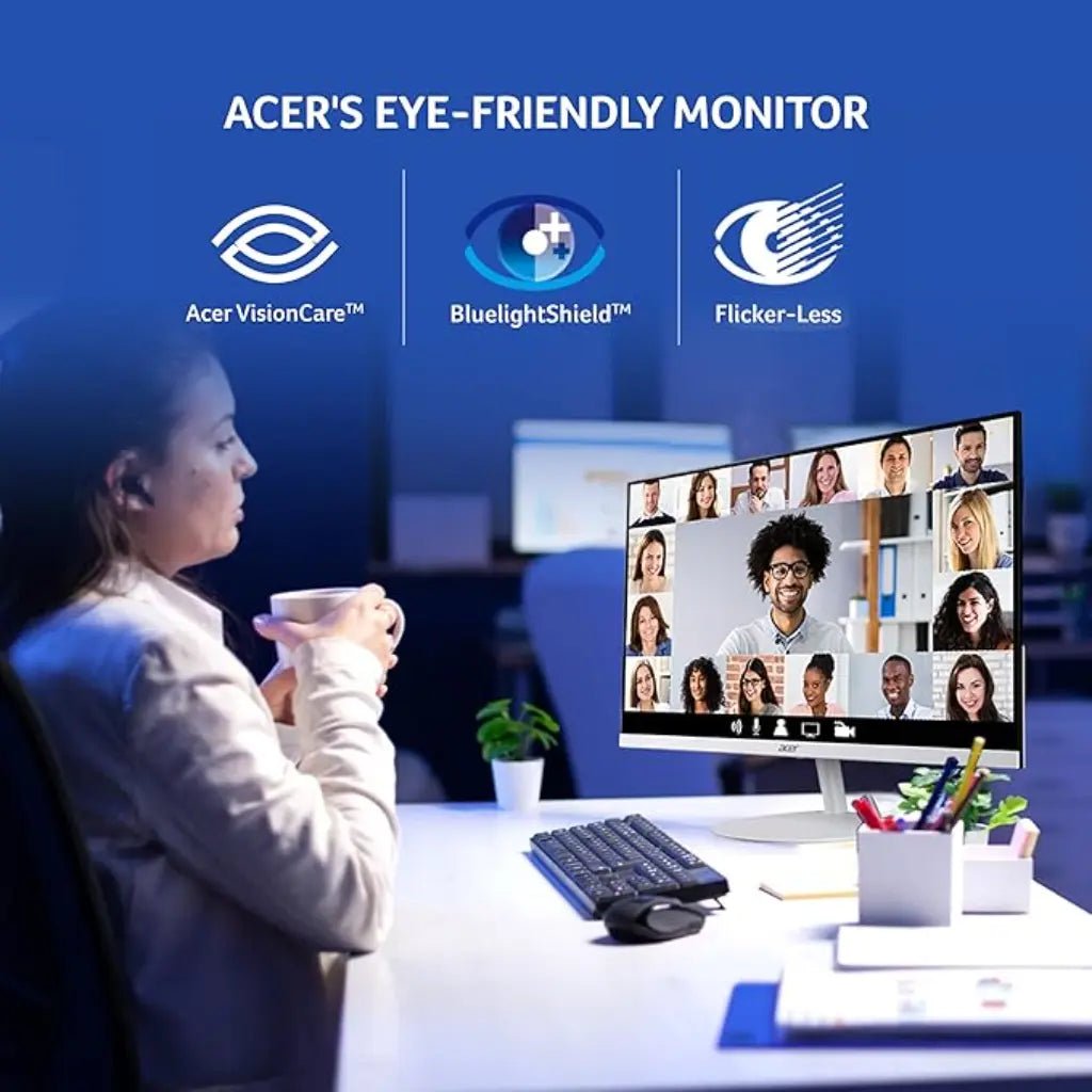 Acer SA242Y P1 23.8-inch Full HD IPS 144Hz 1ms Ultra-Slim Zero-Frame Gaming Monitor