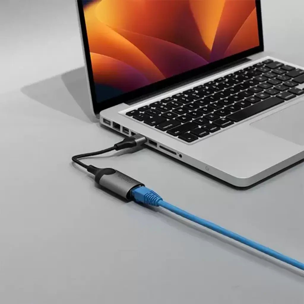 Cadyce CA-U2E USB 2.0 to Fast Ethernet Network Adapter (10/100Mbps) - Compatible with Windows, Mac, Linux, and Android