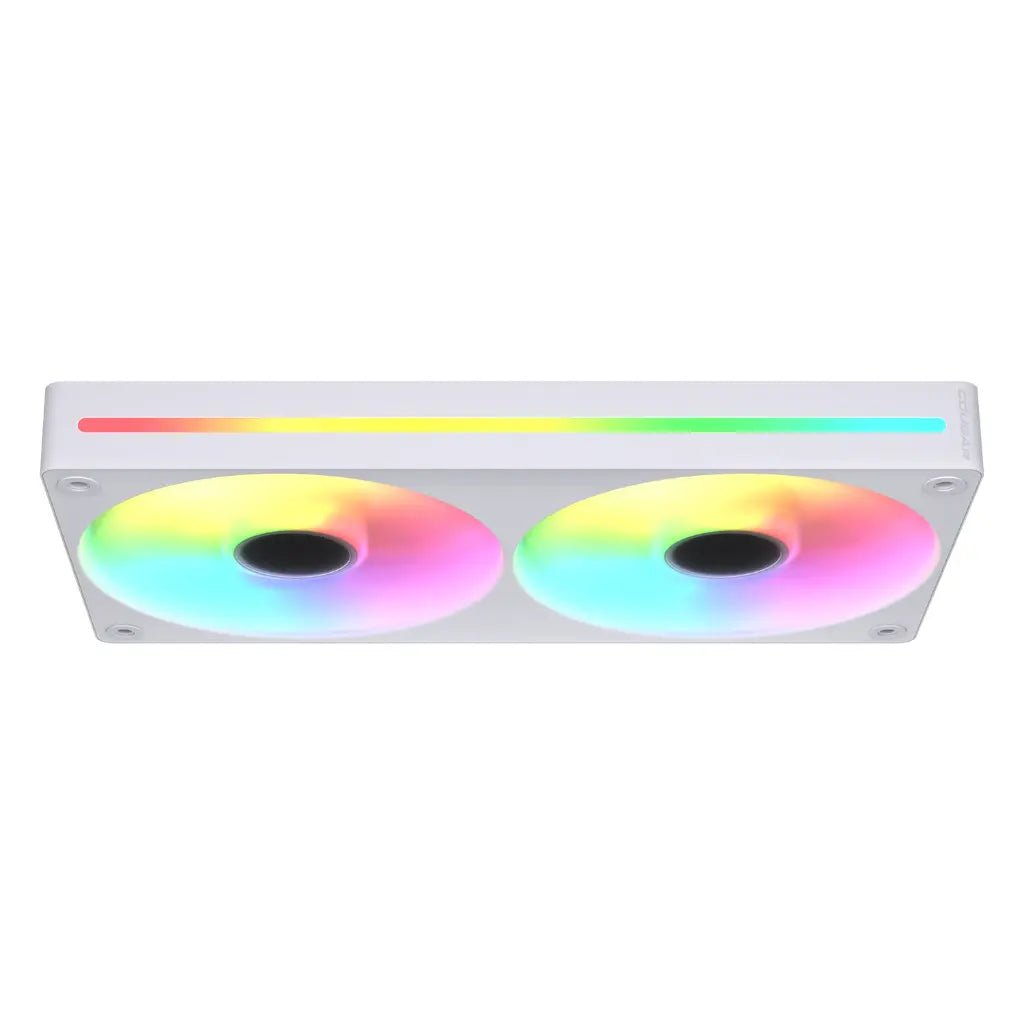 Cougar Unity 240mm ARGB PWM Single-Frame Case Fan - White