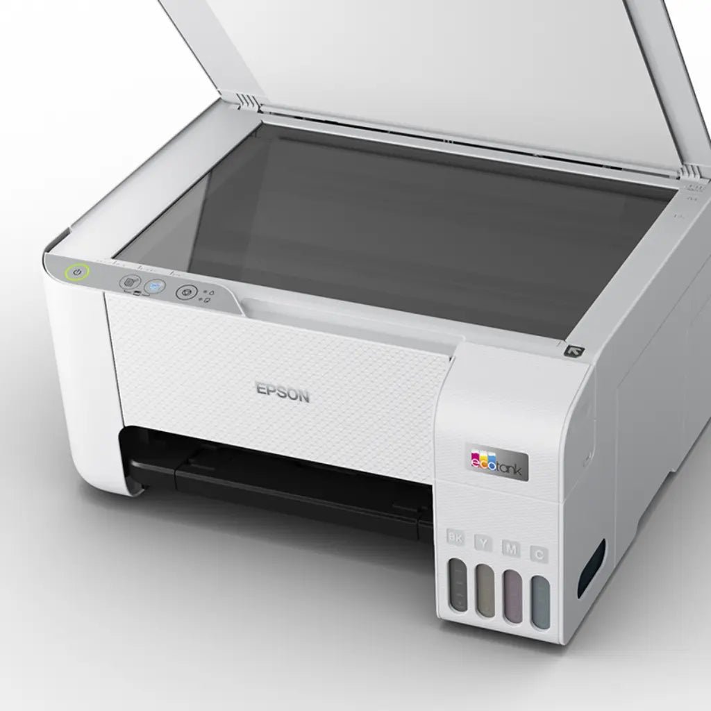 Epson EcoTank L3216 A4 All-in-One Ink Tank Printer with Print, Copy, and Scan Functionality - White