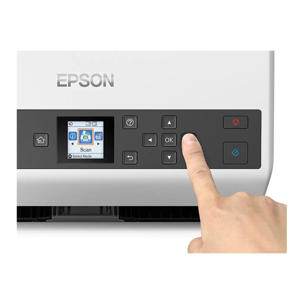Epson WorkForce DS-870 High-Speed A4 Duplex Sheet-fed Document Scanner with 100-Sheet ADF