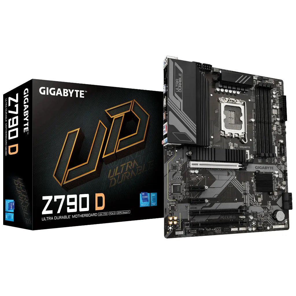 Gigabyte Z790 D Intel Z790 LGA1700 DDR5 ATX Motherboard for 12th, 13th, and 14th Gen Intel Core Processors
