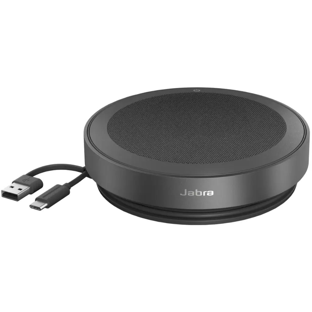 Jabra Speak2 75 UC Professional Portable Conference Speakerphone with Link 380c USB-A/USB-C Adapter