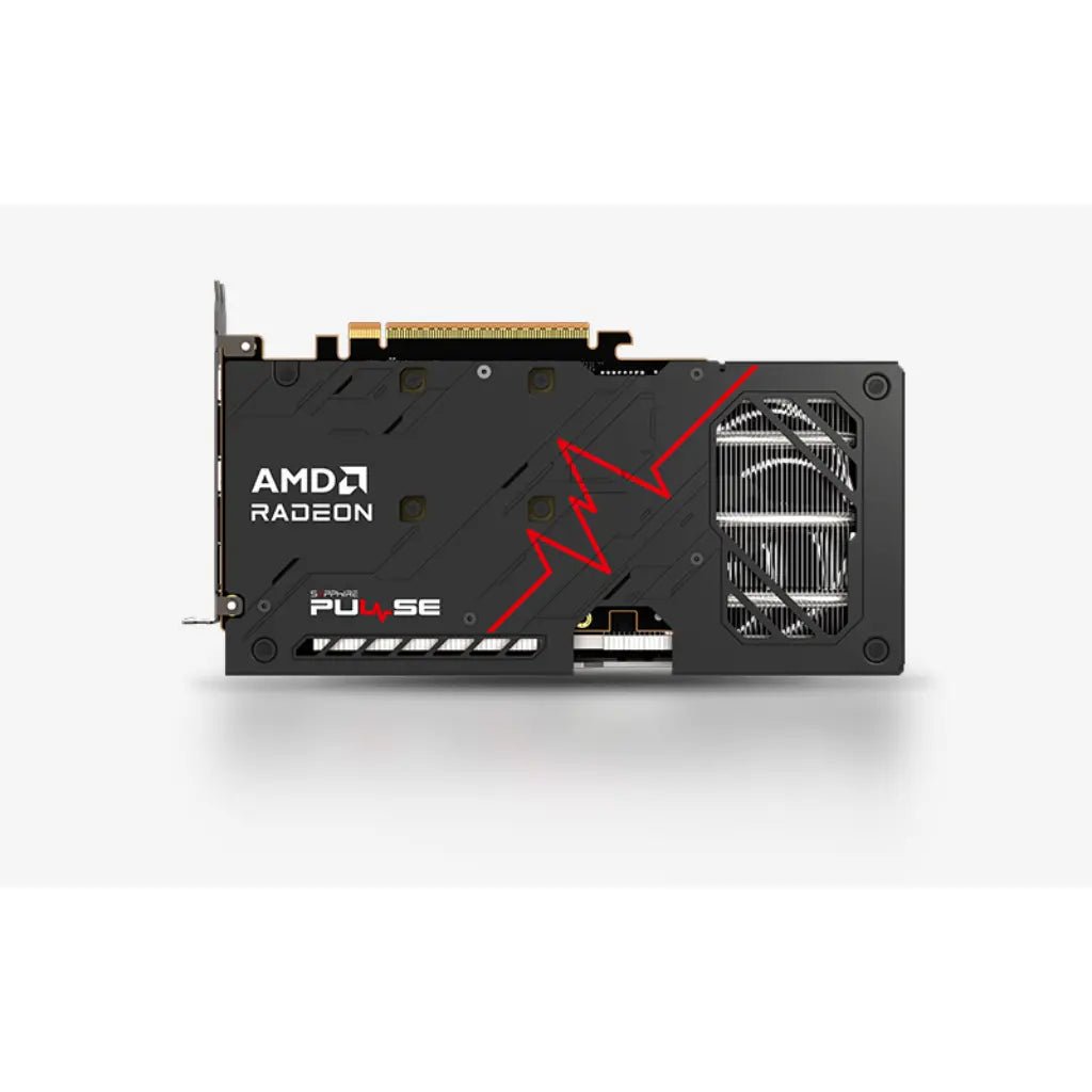SAPPHIRE PULSE AMD Radeon RX 9060 XT Overclocked Edition 16GB GDDR6 Gaming Graphics Card