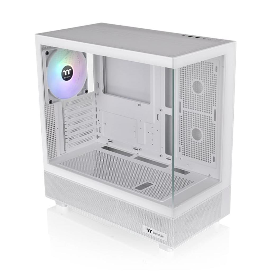 Thermaltake View 270 ARGB Snow Mid Tower ATX Case with Tempered Glass Panels