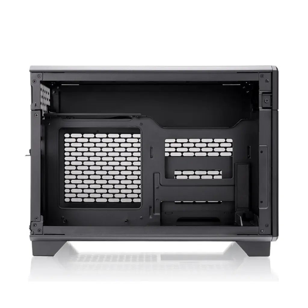 Thermaltake TR100 Mini-ITX Dual-Chamber Small Form Factor PC Case with Included PCIe 4.0 Riser Cable