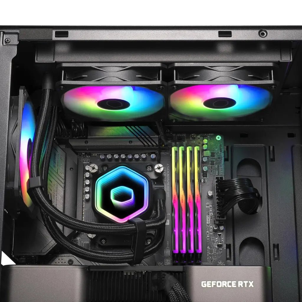 Cooler Master MasterLiquid 240L Core ARGB All-In-One Liquid CPU Cooler - Black