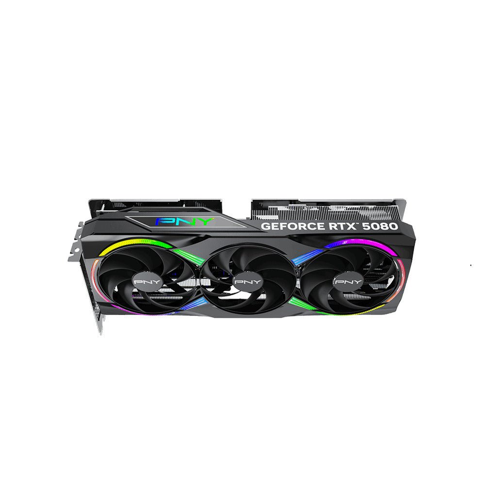 PNY GeForce RTX 5080 16GB ARGB EPIC-X RGB Overclocked GDDR7 Triple Fan GPU - Image 9