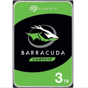 Seagate Barracuda 3TB 3.5-Inch Internal Hard Drive, SATA 6Gb/s, 5400 RPM, 256MB Cache