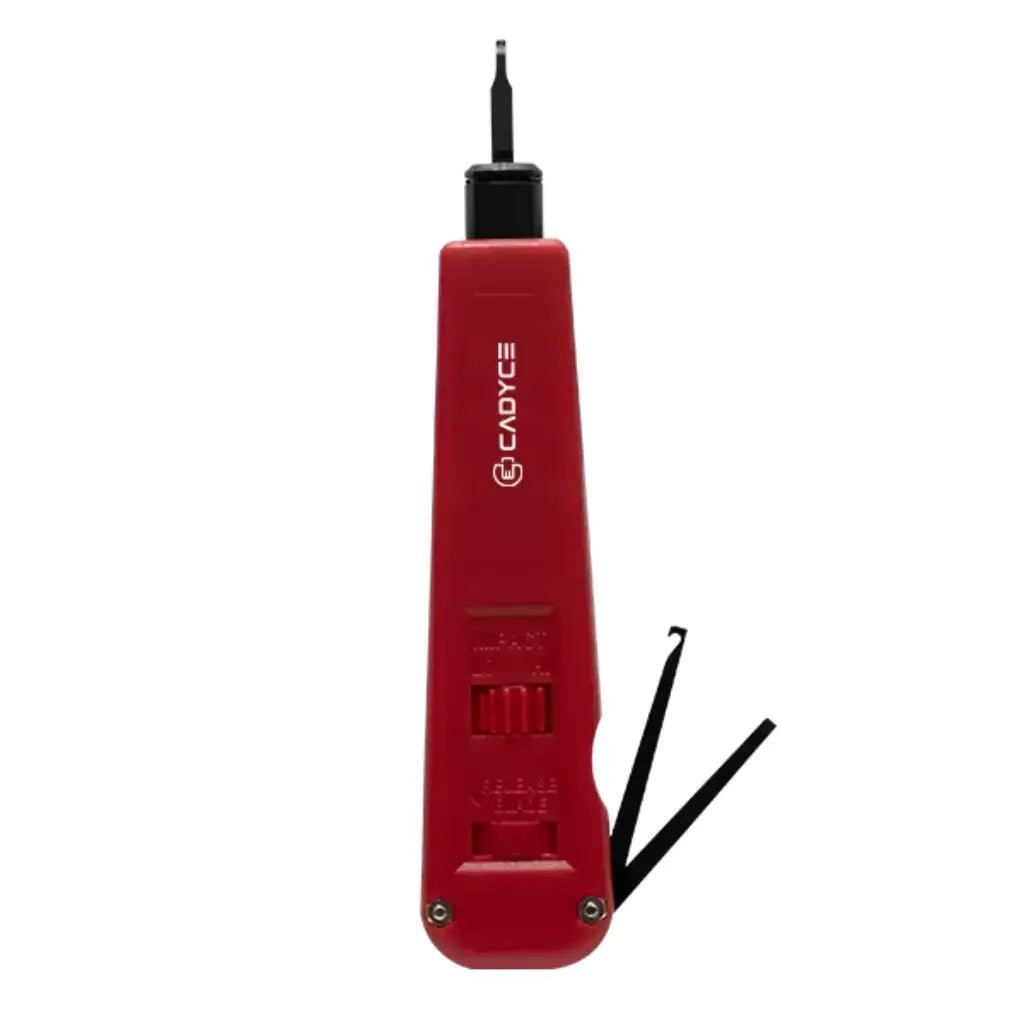 Cadyce CA-XPDT Professional Punch Down Tool for 110/88 Terminal Blocks with Integrated Hook and Extractor