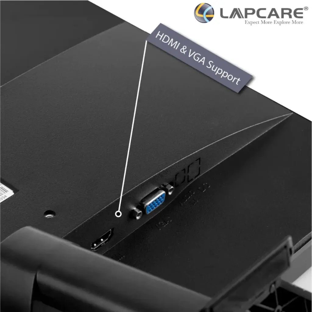 Lapcare LM21WHD 20-inch LED Monitor, 1600x900 Resolution, VGA and HDMI Connectivity