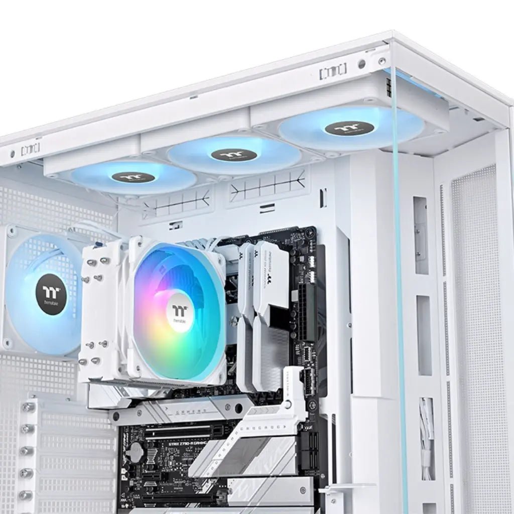 Thermaltake UX400 ARGB Sync 120mm CPU Air Cooler - White Edition High Performance Cooling