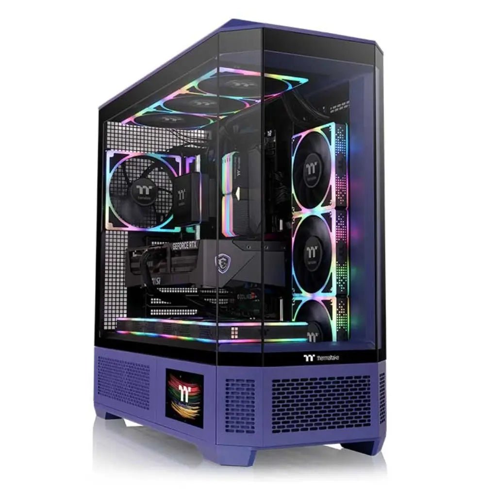 Thermaltake 6.0-inch TFT-LCD Side Panel Display Kit for View 600 TG Case, 1480x720 Resolution - Future Dusk Edition