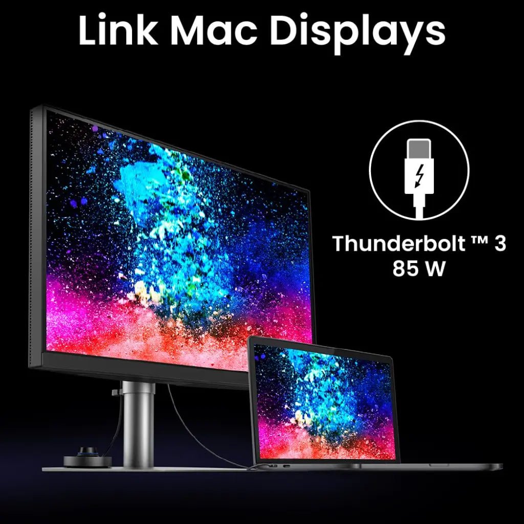 BenQ PD3225U 32-inch 4K UHD IPS Black Professional Monitor with Thunderbolt 3 Connectivity