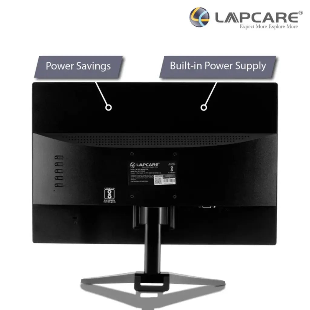 Lapcare LM21WHD 20-inch LED Monitor, 1600x900 Resolution, VGA and HDMI Connectivity