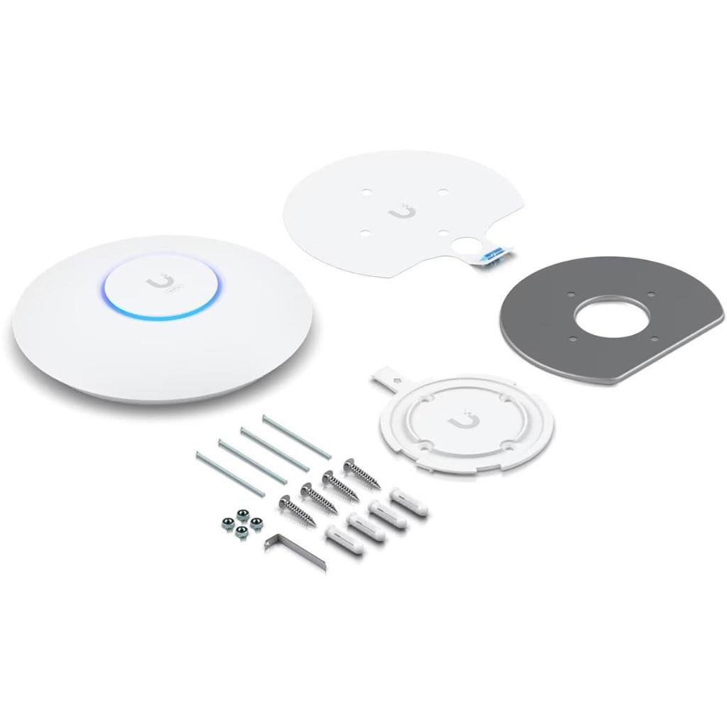 Ubiquiti UniFi U6+ Dual-Band WiFi 6 Ceiling Access Point - 4 Spatial Streams