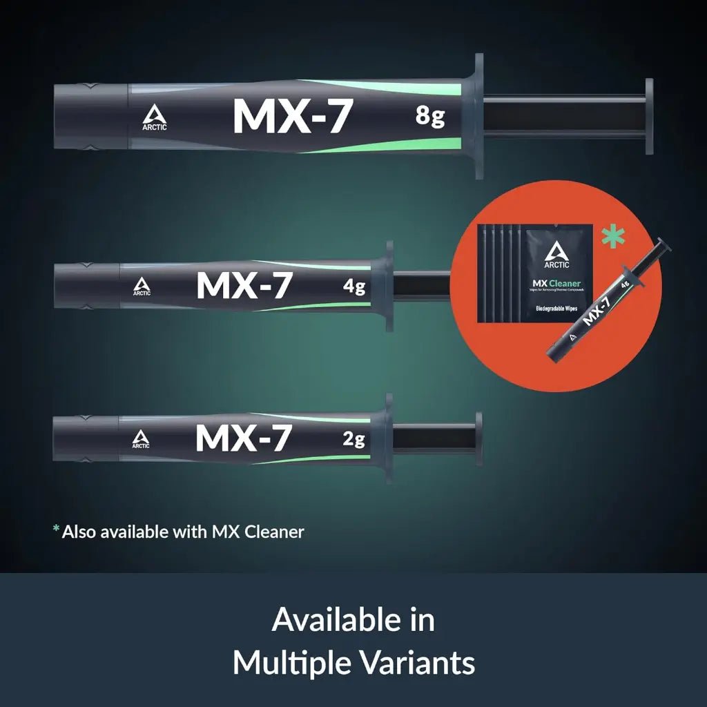 ARCTIC MX-7 Ultimate Performance Thermal Compound for CPU and GPU Cooling - 2g Tube