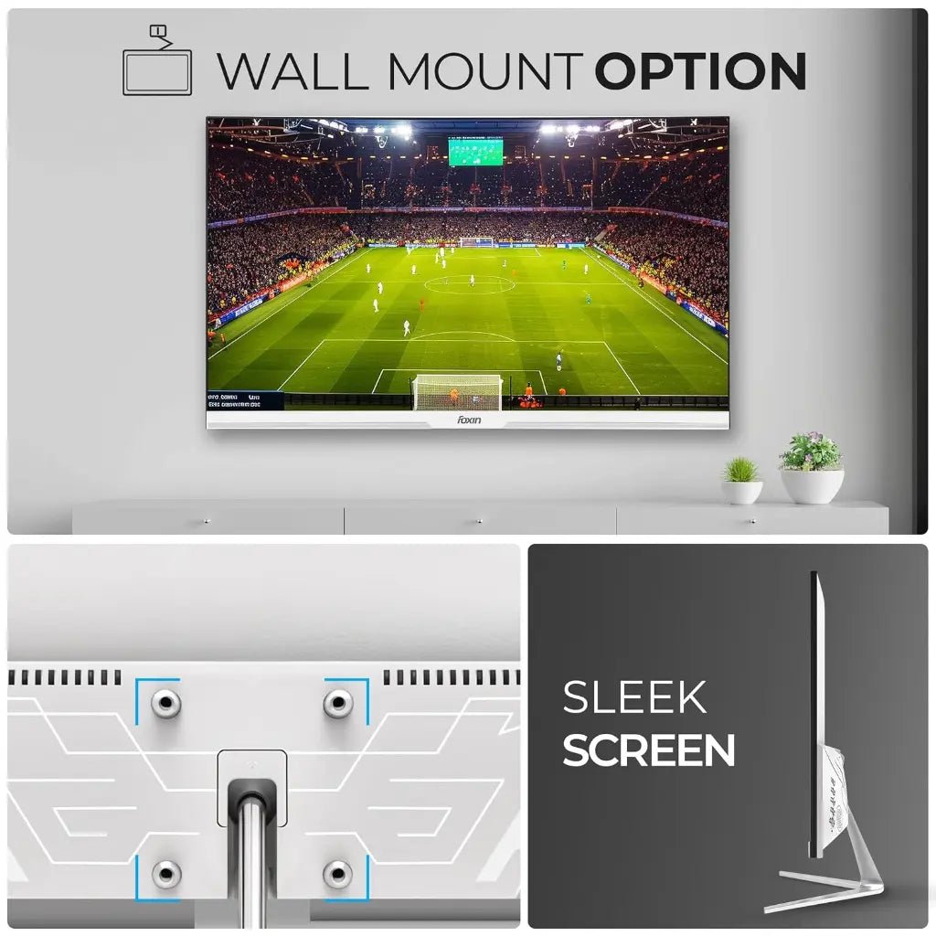Foxin Elite Series 27-inch Full HD IPS LED Monitor, 100Hz Refresh Rate, 1ms Response Time, Flat Display