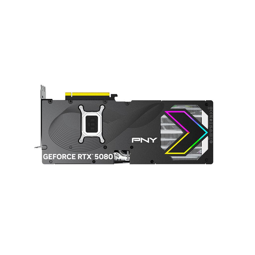 PNY GeForce RTX 5080 16GB ARGB EPIC-X RGB Overclocked GDDR7 Triple Fan GPU - Image 4