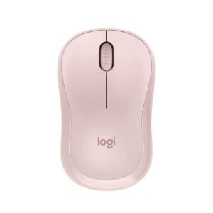 Logitech M240 Silent Bluetooth Wireless Mouse, Compact Ergonomic Design - Rose